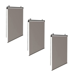 Σετ Ρόλερ Ολικής Συσκότισης Blackout 120 x 225 cm 3 τμχ Χρώματος Ta... Σετ Ρόλερ Ολικής Συσκότισης Blackout 120 x 225 cm 3 τμχ Χρώματος Ta...