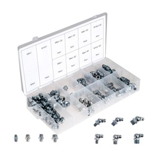 Σετ Σύνδεσμοι Γρασαρίσματος σε Πλαστική Κασετίνα 110 τμχ TAGRED TA1123