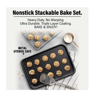 Σετ Σκεύη Ψησίματος και Ζαχαροπλαστικής με Επίστρωση Μαρμάρου 5 τμχ... Σετ Σκεύη Ψησίματος και Ζαχαροπλαστικής με Επίστρωση Μαρμάρου 5 τμχ...