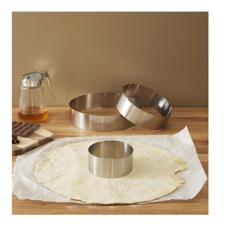 Σετ Στρογγυλά Ανοξείδωτα Τσέρκια - Κουπ Πατ Ζαχαροπλαστικής 3 τμχ L... Σετ Στρογγυλά Ανοξείδωτα Τσέρκια - Κουπ Πατ Ζαχαροπλαστικής 3 τμχ L...