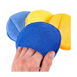 Σετ Στρογγυλά Σφουγγάρια Γυαλίσματος Αυτοκινήτου από Μικροΐνες με Λ...