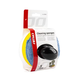 Σετ Στρογγυλά Σφουγγάρια Γυαλίσματος Αυτοκινήτου από Μικροΐνες με Λ...