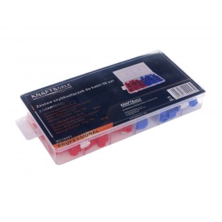 Σετ Κλέμες Ταχείας Σύνδεσης Καλωδίων σε Κασετίνα 50 τμχ Kraft&Dele ...
