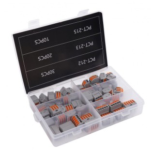 Σετ Κλέμμες Καλωδίων με Κλιπς 60 τμχ Kraft&Dele KD-10496 Σετ Κλέμμες Καλωδίων με Κλιπς 60 τμχ Kraft&Dele KD-10496