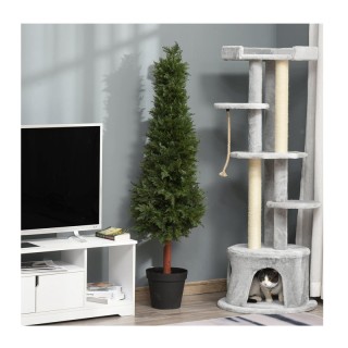 Σετ Τεχνητά Φυτά Πεύκα 150 cm 2 τμχ Outsunny 844-361