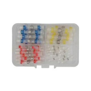 Set of Heat Shrinkable Cable Insulators with Tin in a Case 50... Set of Heat Shrinkable Cable Insulators with Tin in a Case 50...