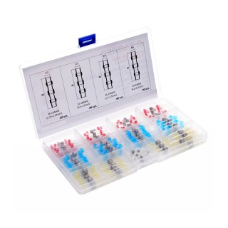 Σετ Θερμοσυστελλόμενα Μονωτικά Καλωδίων με Κασσίτερο σε Κασετίνα 12...