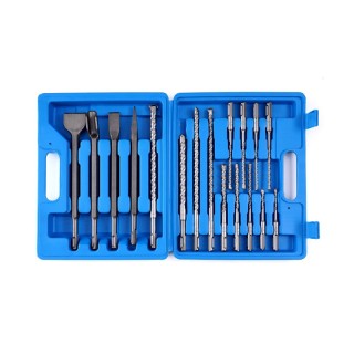 Σετ Τρυπάνια και Σμίλες Σκυροδέματος SDS-PLUS 17 τμχ TAGRED TA4148