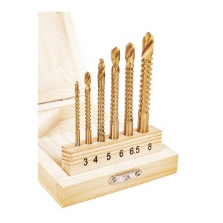 Σετ Τρυπάνια Ξύλου 3-8 mm 6 τμχ Kraft&Dele KD-997 Σετ Τρυπάνια Ξύλου 3-8 mm 6 τμχ Kraft&Dele KD-997