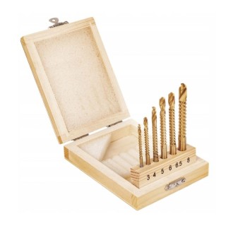 Σετ Τρυπάνια Ξύλου 3-8 mm 6 τμχ Kraft&Dele KD-997 Σετ Τρυπάνια Ξύλου 3-8 mm 6 τμχ Kraft&Dele KD-997