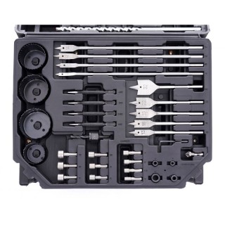 Σετ Τρυπανιών 300 τμχ σε Βαλιτσάκι Kraft&Dele KD-998