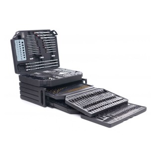 Σετ Τρυπανιών 300 τμχ σε Βαλιτσάκι Kraft&Dele KD-998