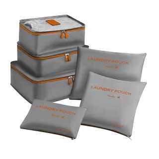 Σετ Τσάντες Οργάνωσης Βαλίτσας 6 τμχ Trizand 23183 Σετ Τσάντες Οργάνωσης Βαλίτσας 6 τμχ Trizand 23183