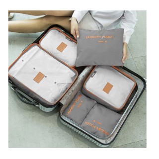 Σετ Τσάντες Οργάνωσης Βαλίτσας 6 τμχ Trizand 23183 Σετ Τσάντες Οργάνωσης Βαλίτσας 6 τμχ Trizand 23183