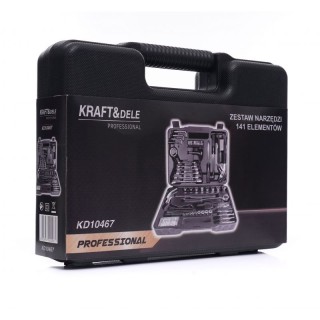Σετ Βαλιτσάκι Εργαλείων 141 τμχ Kraft&Dele KD-10467
