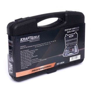 Σετ Βαλιτσάκι Εργαλείων 56 τμχ Kraft&Dele KD-10834