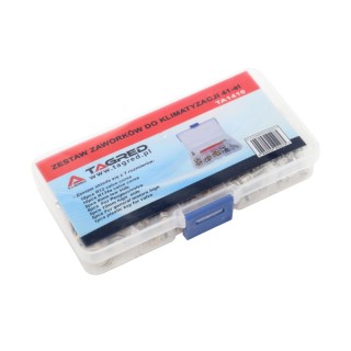 Σετ Βαλβίδες Πλήρωσης A/C Αυτοκινήτου με Κλειδί 41 τμχ TAGRED TA1410 Σετ Βαλβίδες Πλήρωσης A/C Αυτοκινήτου με Κλειδί 41 τμχ TAGRED TA1410