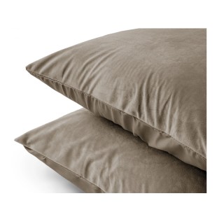 Σετ Βελούδινες Μαξιλαροθήκες 60 x 70 cm Χρώματος Taupe 2 τμχ Sleept... Σετ Βελούδινες Μαξιλαροθήκες 60 x 70 cm Χρώματος Taupe 2 τμχ Sleept...