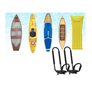 Σετ Βραχίονες Σχάρας Οροφής Αυτοκινήτου για Καγιάκ 46 x 16.5 x 47 c... Σετ Βραχίονες Σχάρας Οροφής Αυτοκινήτου για Καγιάκ 46 x 16.5 x 47 c...