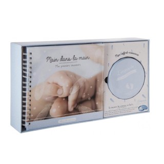 Σετ Βρεφικό Άλμπουμ και Κουτί Αποτυπώματος Μωρού 23 x 22 cm Χρώματο... Σετ Βρεφικό Άλμπουμ και Κουτί Αποτυπώματος Μωρού 23 x 22 cm Χρώματο...