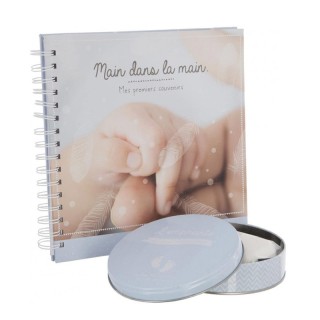 Σετ Βρεφικό Άλμπουμ και Κουτί Αποτυπώματος Μωρού 23 x 22 cm Χρώματο... Σετ Βρεφικό Άλμπουμ και Κουτί Αποτυπώματος Μωρού 23 x 22 cm Χρώματο...