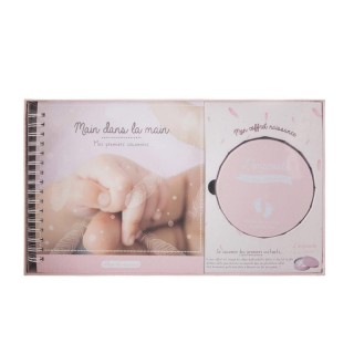 Σετ Βρεφικό Άλμπουμ και Κουτί Αποτυπώματος Μωρού 23 x 22 cm Χρώματο...