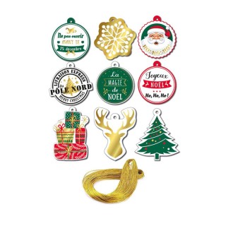 Σετ Χάρτινα Χριστουγεννιάτικα Καρτελάκια Δώρων 10 τμχ Party Time DI... Σετ Χάρτινα Χριστουγεννιάτικα Καρτελάκια Δώρων 10 τμχ Party Time DI...