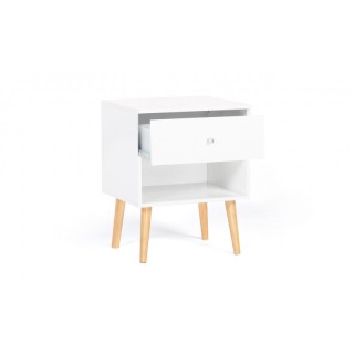 Σετ Ξύλινα Κομοδίνα 40 x 34 x 50 cm 2 τμχ Emmie Idomya 30088554