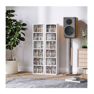 Σετ Ξύλινες Βιβλιοθήκες με 6 Ράφια 21 x 22.5 x 88.5 cm 2 τμχ HOMCOM...