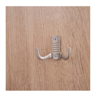 Σετ Ξύλινο Έπιπλο Εισόδου με Καθρέπτη 80 x 27 x 46.5 cm HOMCOM 837-006