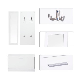 Σετ Ξύλινο Έπιπλο Εισόδου με Καθρέπτη / Κρεμάστρα και Παπουτσοθήκη ... Σετ Ξύλινο Έπιπλο Εισόδου με Καθρέπτη / Κρεμάστρα και Παπουτσοθήκη ...