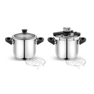 Σετ Χύτρες Ταχύτητας από Αλουμίνιο 2 τμχ Hobitech 8436561092369 Σετ Χύτρες Ταχύτητας από Αλουμίνιο 2 τμχ Hobitech 8436561092369