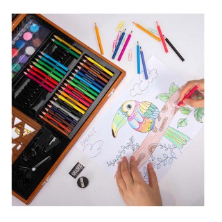 Σετ Ζωγραφικής με Βαλιτσάκι 159 τμχ Bakaji 02815016 Σετ Ζωγραφικής με Βαλιτσάκι 159 τμχ Bakaji 02815016