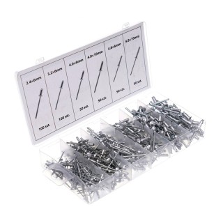 Σετ Πριτσίνια Αλουμινίου σε Κασετίνα 400 τμχ TAGRED TA4096