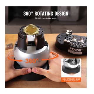 Σφαιρική Περιστρεφόμενη Μέγγενη Χαρακτικής 98 mm VEVOR GRSWNXZSZ000...