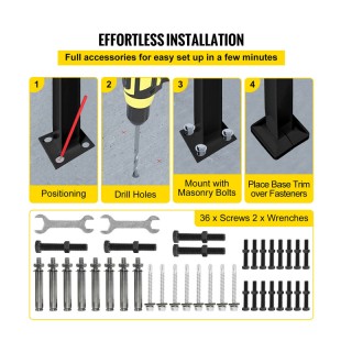 Σιδερένια Κάγκελα Σκάλας Εξωτερικού Χώρου για 3-4 Σκαλοπάτια 94 x 1... Σιδερένια Κάγκελα Σκάλας Εξωτερικού Χώρου για 3-4 Σκαλοπάτια 94 x 1...