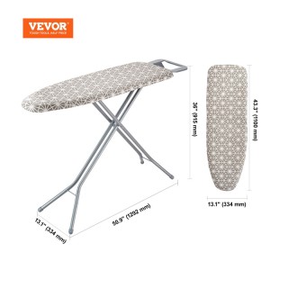 Σιδερώστρα για Σίδερο Ατμού Σπαστή 1292 x 334 x 915 mm VEVOR TYBCG1... Σιδερώστρα για Σίδερο Ατμού Σπαστή 1292 x 334 x 915 mm VEVOR TYBCG1...