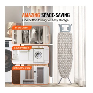 Σιδερώστρα για Σίδερο Ατμού Σπαστή 1292 x 334 x 915 mm VEVOR TYBCG1... Σιδερώστρα για Σίδερο Ατμού Σπαστή 1292 x 334 x 915 mm VEVOR TYBCG1...