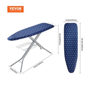 Σιδερώστρα για Σίδερο Ατμού Σπαστή 1540 x 370 x 970 mm VEVOR TYBCG1... Σιδερώστρα για Σίδερο Ατμού Σπαστή 1540 x 370 x 970 mm VEVOR TYBCG1...