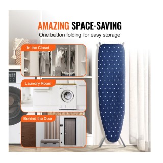 Σιδερώστρα για Σίδερο Ατμού Σπαστή 1540 x 370 x 970 mm VEVOR TYBCG1... Σιδερώστρα για Σίδερο Ατμού Σπαστή 1540 x 370 x 970 mm VEVOR TYBCG1...