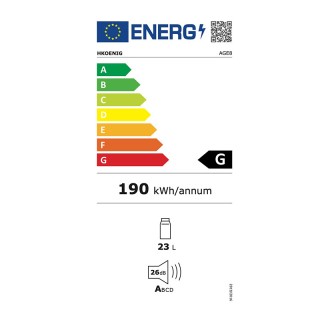 Συντηρητής Κρασιών 25 Lt - 8 Φιάλες H.Koenig AGE8WV Συντηρητής Κρασιών 25 Lt - 8 Φιάλες H.Koenig AGE8WV