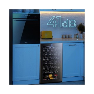 Συντηρητής Κρασιών 34 Φιαλών με Συμπιεστή Cecotec Grand Sommelier 3...