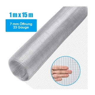 Συρματόπλεγμα Γαλβανιζέ 15 x 1 m Costway GT3670 Συρματόπλεγμα Γαλβανιζέ 15 x 1 m Costway GT3670