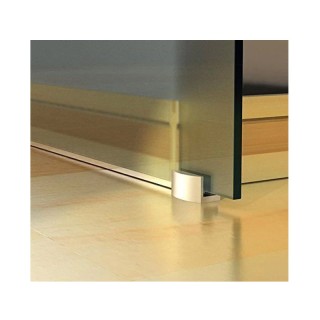 Εσωτερική Συρόμενη Γυάλινη Πόρτα με 4 Διαφανείς Λωρίδες 102.5 x 205...