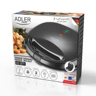 Συσκευή για Cookies σε Μορφή Καρυδιών 1200 W Adler AD-3071