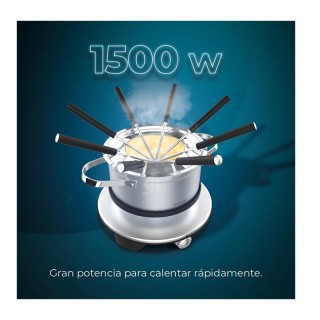 Συσκευή για Φοντύ με 8 Πιρούνια 1500 W Cecotec Fun Gourmetfondue Ad...