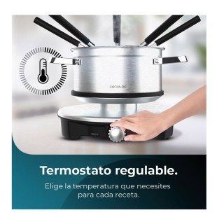 Συσκευή για Φοντύ με 8 Πιρούνια 1500 W Cecotec Fun Gourmetfondue Ad... Συσκευή για Φοντύ με 8 Πιρούνια 1500 W Cecotec Fun Gourmetfondue Ad...