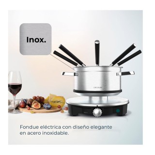 Συσκευή για Φοντύ με 8 Πιρούνια 1500 W Cecotec Fun Gourmetfondue Ad...