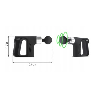 Συσκευή Μασάζ με 4 Κεφαλές και Ζώνη Μασάζ Neo-Sport NS-502-Black Συσκευή Μασάζ με 4 Κεφαλές και Ζώνη Μασάζ Neo-Sport NS-502-Black