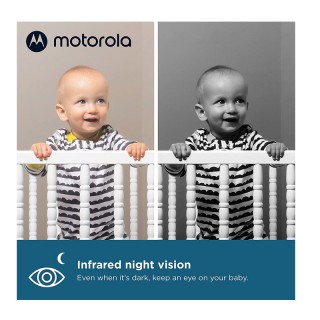 Συσκευή Παρακολούθησης Μωρού με Έγχρωμη LCD Οθόνη 2.4 Motorola VM482